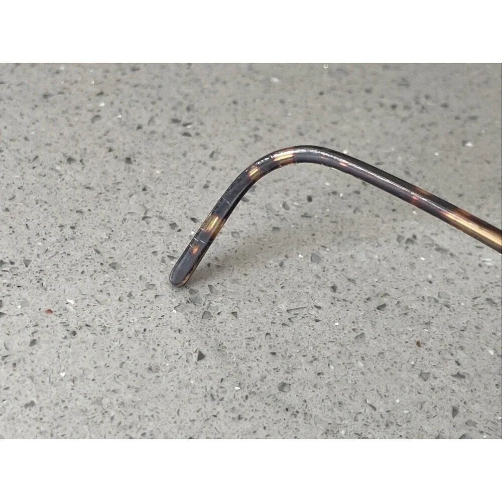 Anne Klein Eyeglasses Frames Only AK8021 K5171 Brown Oval Full Rim 49-17-135